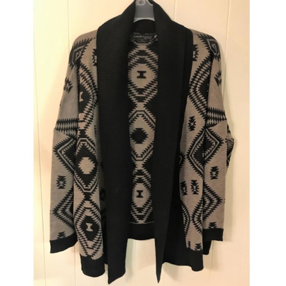 Women's cardigan, aztec, medium, sweater